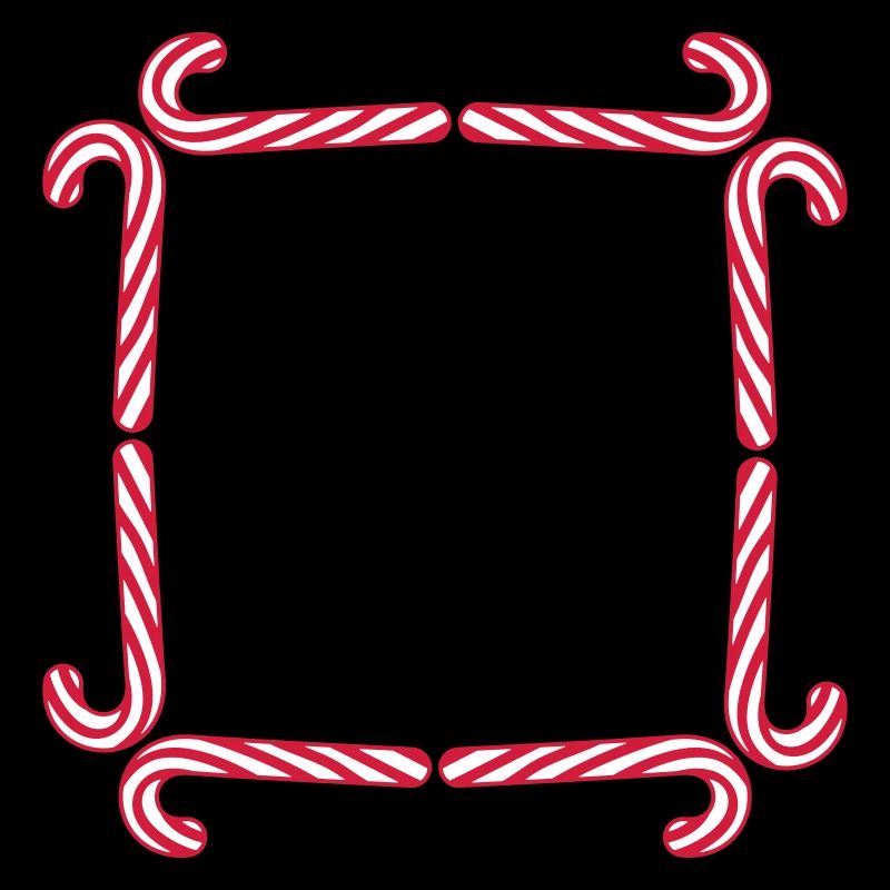 frame shield candy cane delicious candy sugar