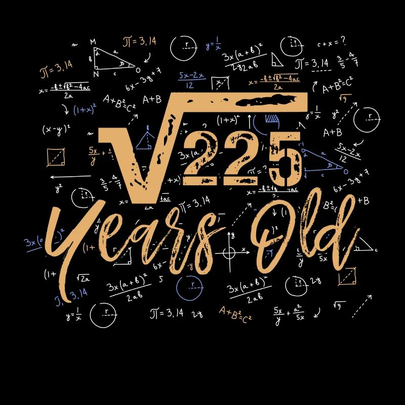 Square Root Of 225 Years Old