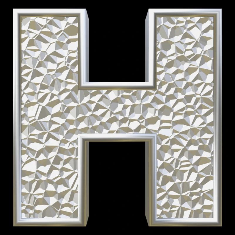 H, lettre, lettre H, initiale, initiale H, monogramme,