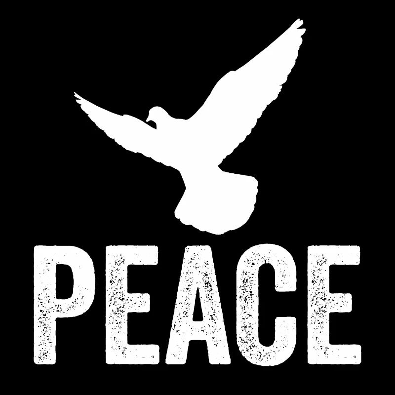 PEACE mit Friedenstaube