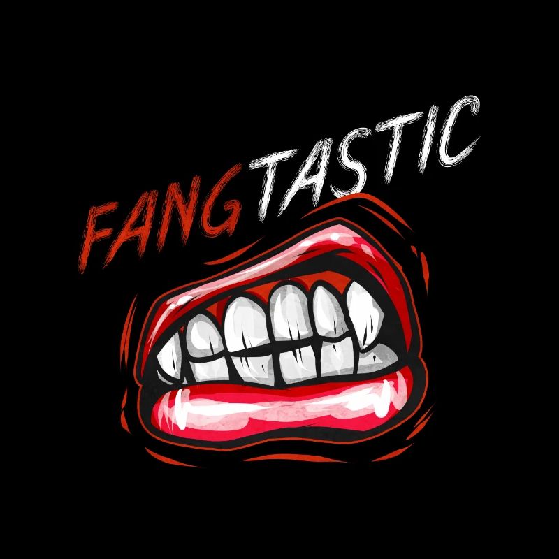 FangTastic Vampire Bouche de loup-garou avec crocs