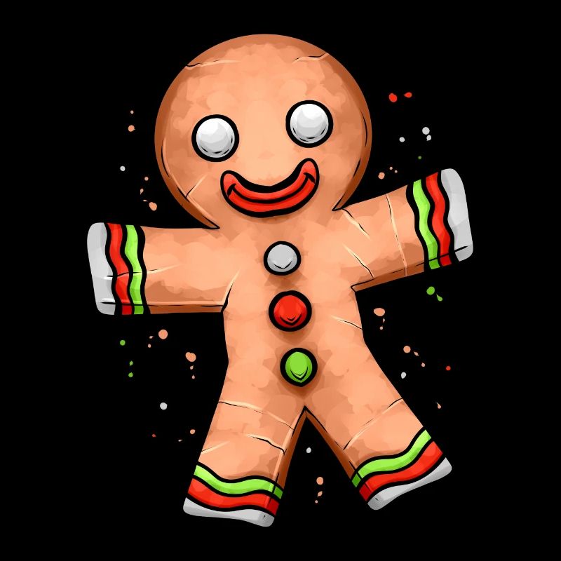 Gingerbread Man Joyeux Noël