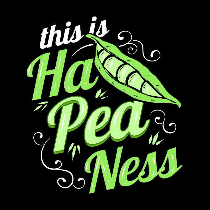 C’est le bonheur avec les légumes de pois - Devenez végétalien