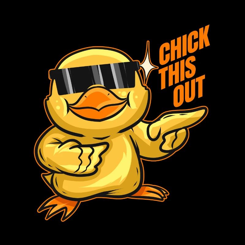 Chick This Out Chick With Sun Glasses On Easter