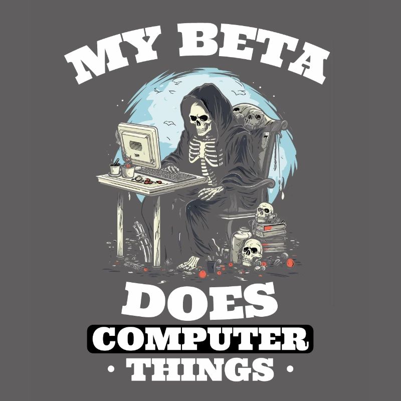 Mein Beta macht Computerdinge Programmierer