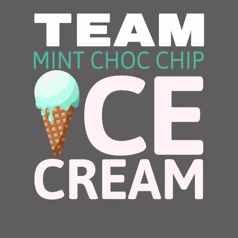 Team Mint Choc Eiswaffel Eiscreme Eis