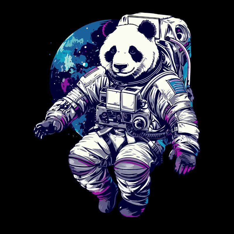 Panda Astronaut - Bamboo Rocket Adventures