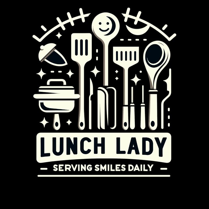 Lunch Lady Serviert täglich ein Lächeln