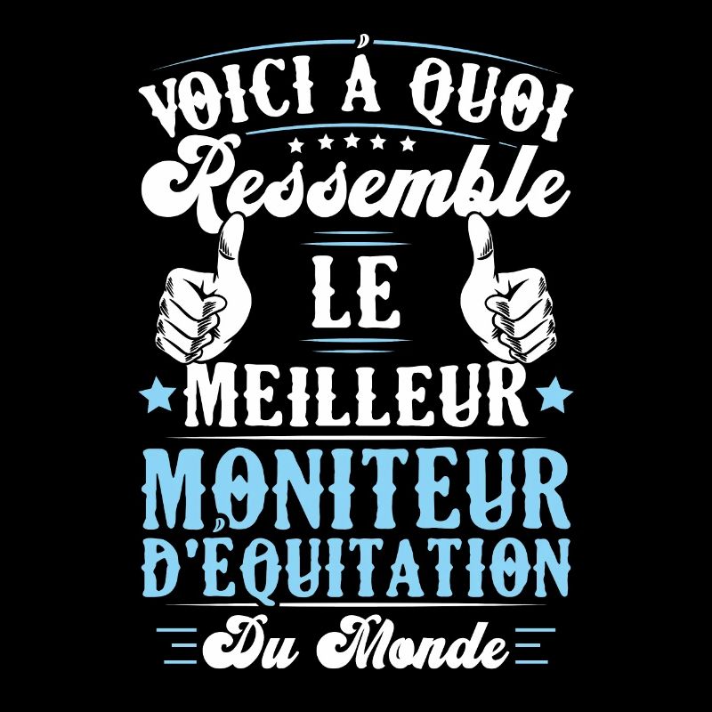 Le meilleur moniteur d'équitation du monde