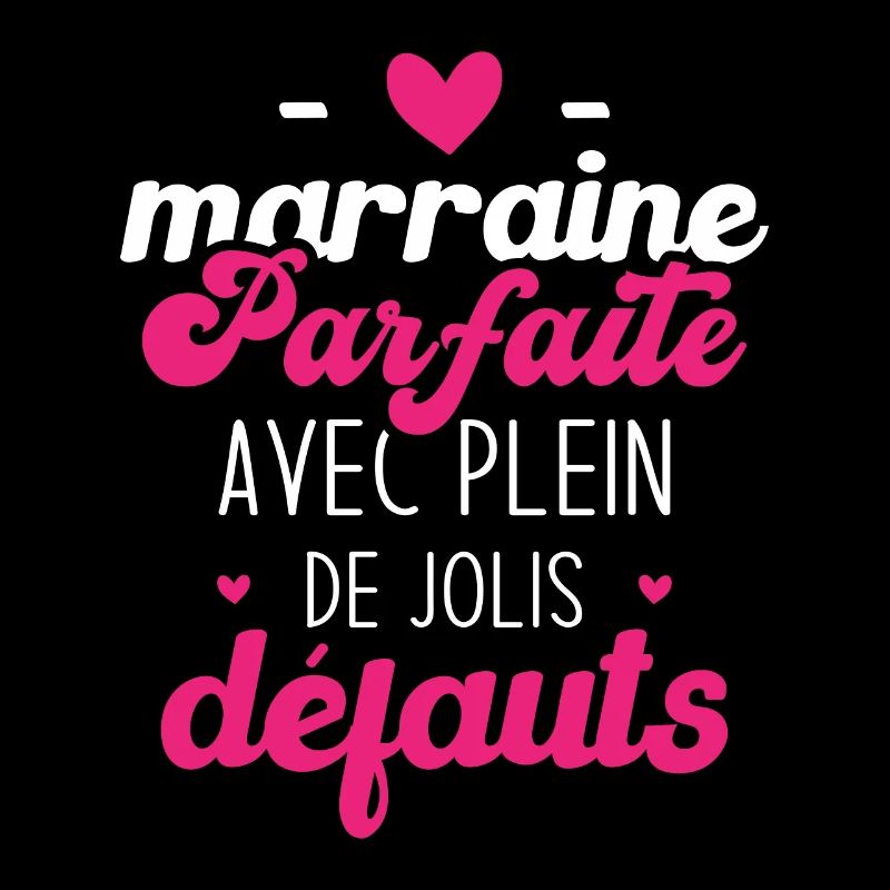 Marraine parfaite avec plein de jolis défauts
