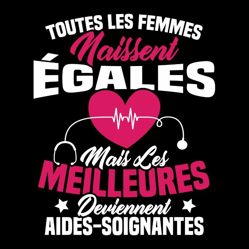 Les meilleures femmes deviennent aides-soignantes