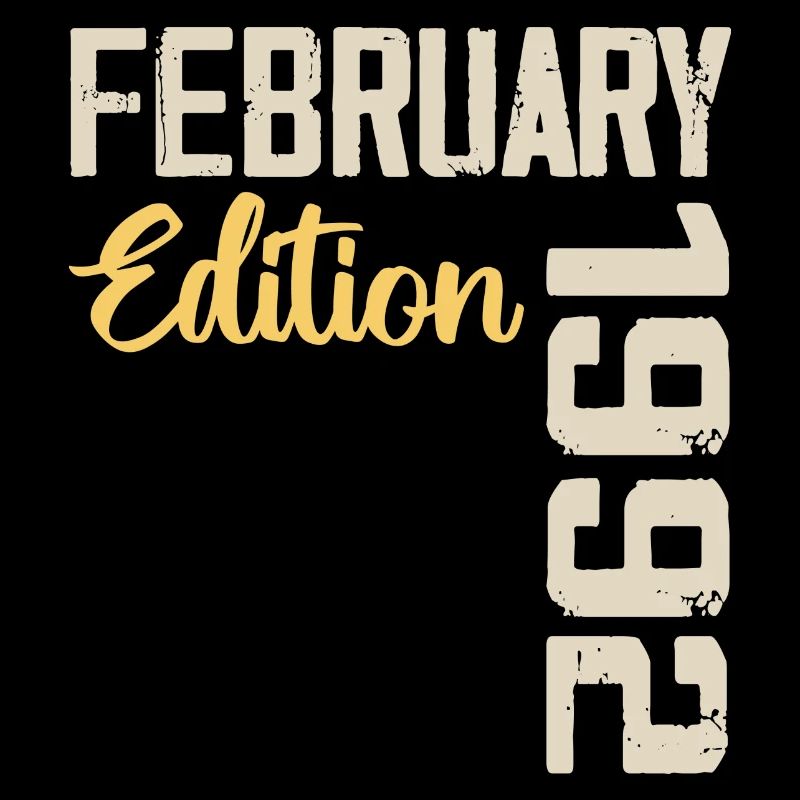 Februar 1992 Geburtstag Februar 1992 Retro