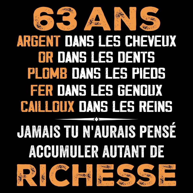 63 Years Old Funny Birthday Gift 63 Years Old Gift