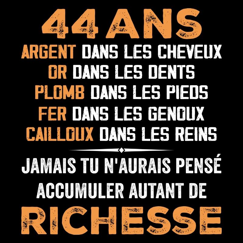 44 Years Old Funny Birthday Gift 44 Years Old Gift