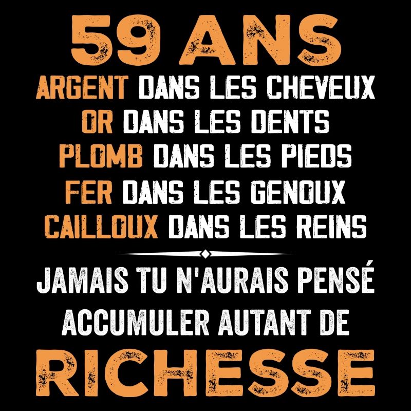 59 Ans Cadeau D'anniversaire Drôle Cadeau 59 ans