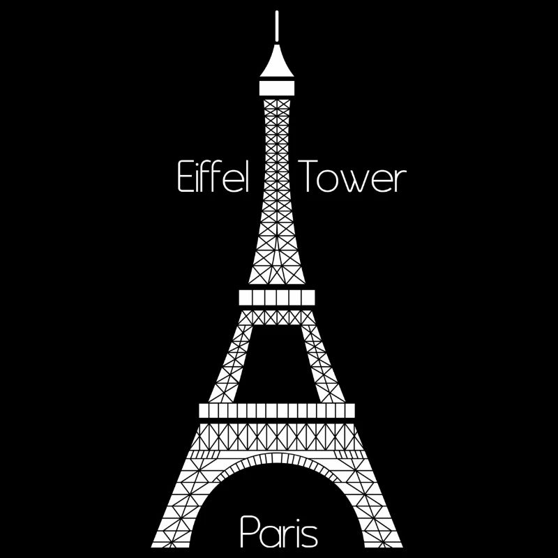 Eiffel Tower (dark)