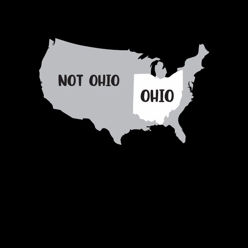 La conception de l'Ohio et non de l'Ohio pour le fier peuple