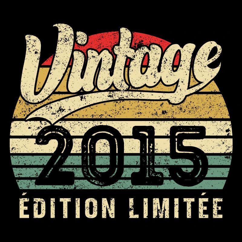 Vintage Geburtstagsgeschenk 2015 Limited Edition
