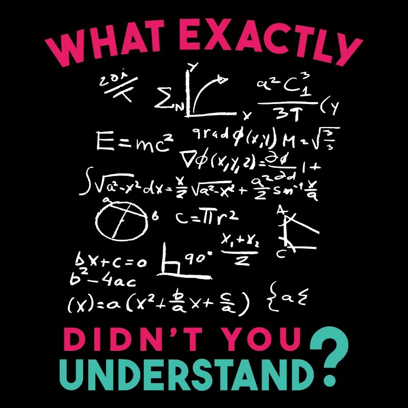 Physics Math Formula Joke