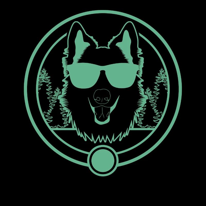Weisser Schäferhund Bäume Schäferhunde