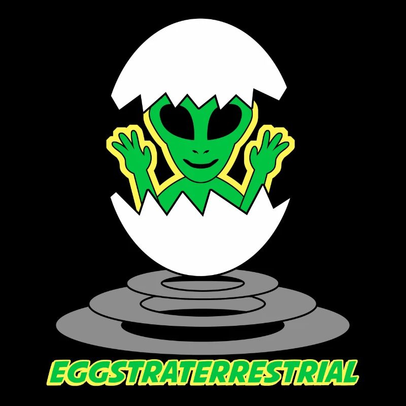 Alien Eggs Extraterrestrial Chicken Egg