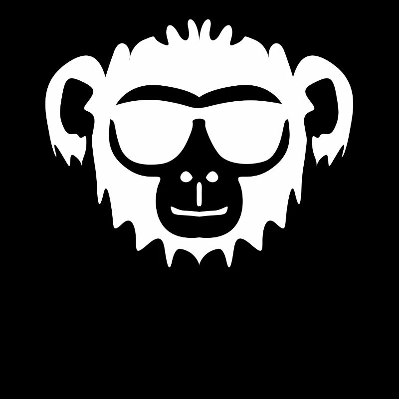 Affe mit Sonnenbrille Affen