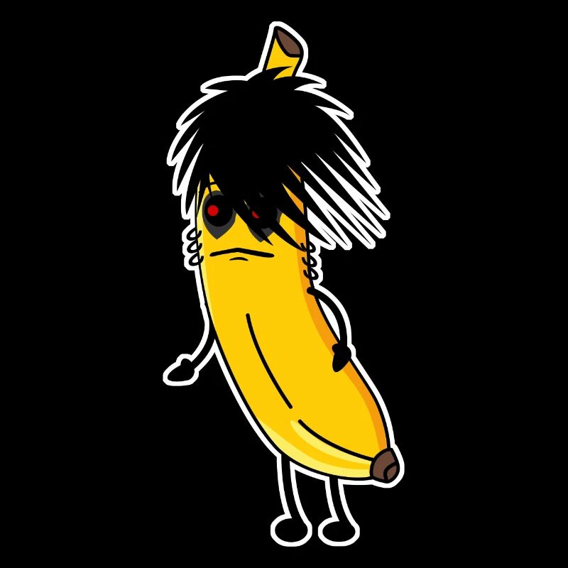 Goth Banana Gothic Occult Grunge
