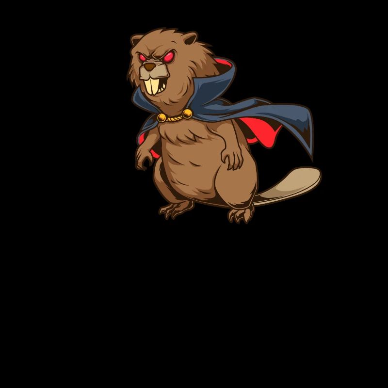 Monster Animals - Castor vampire