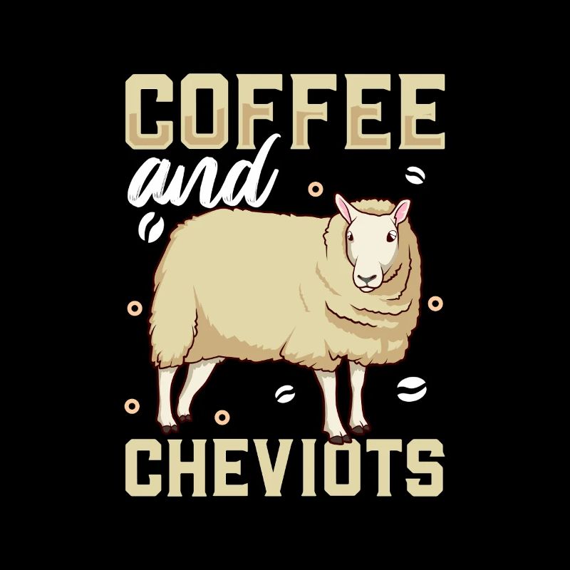 Kaffee und Cheviot-Schaf