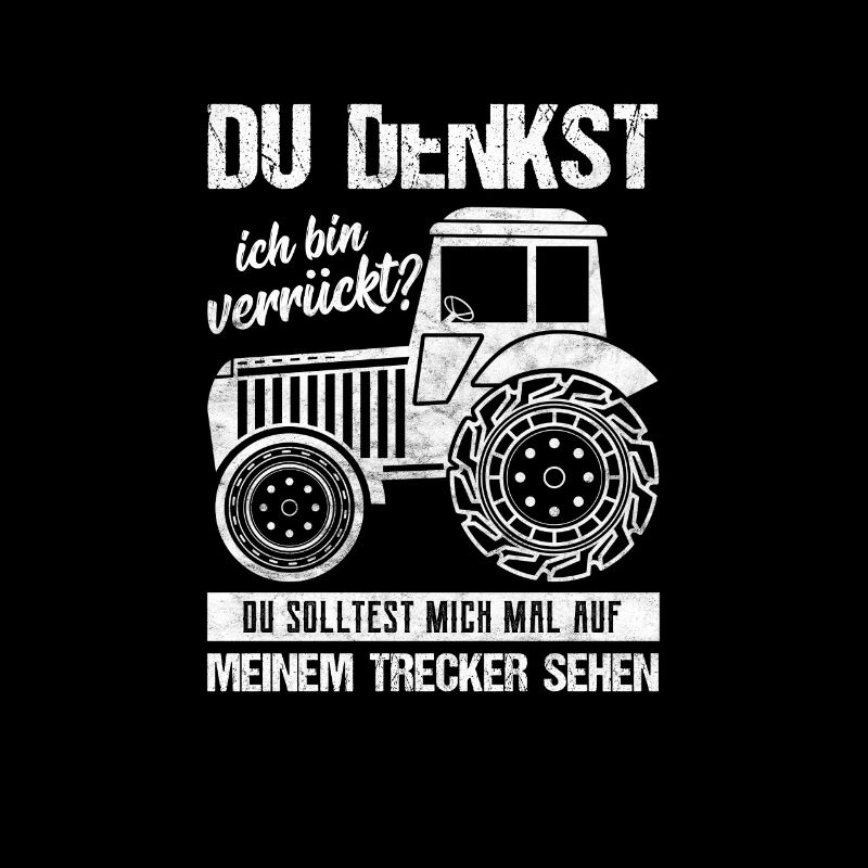 Landwirt Bauer Humor Traktor Kuh Witz Geschenk