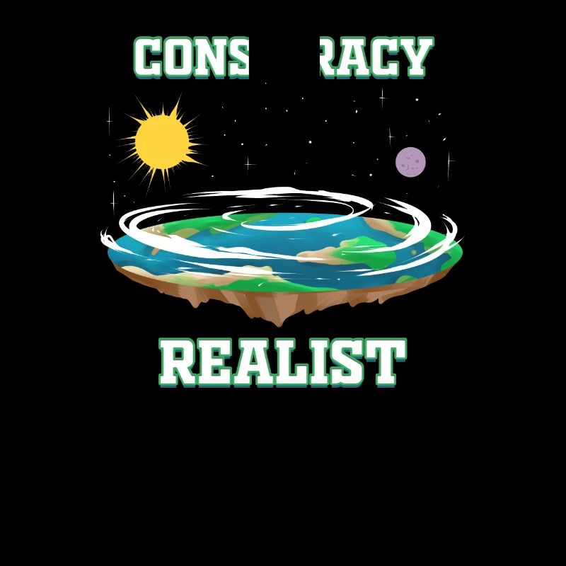 Flache Erde Verschwörung Erde Flat Earth
