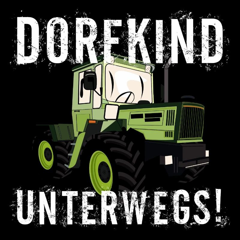 Dorfkind unterwegs - Unimog - MB Trac - Oldtimer