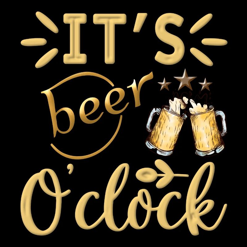 It's beer o'clock c'est l'heure de la bière