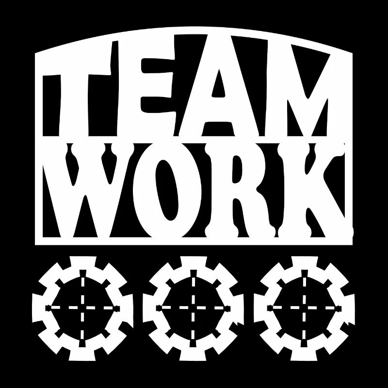 The team workers