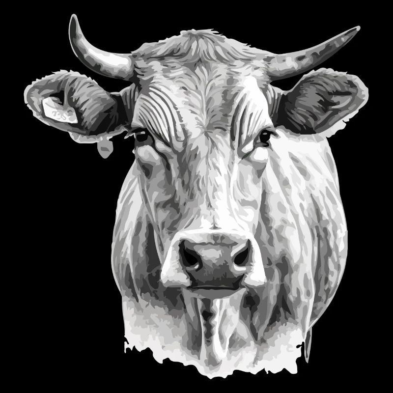 La vache au crayon