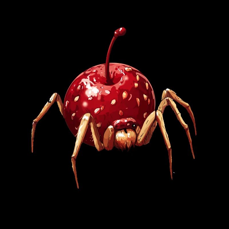 Kirschspinne Kirsche Spinne