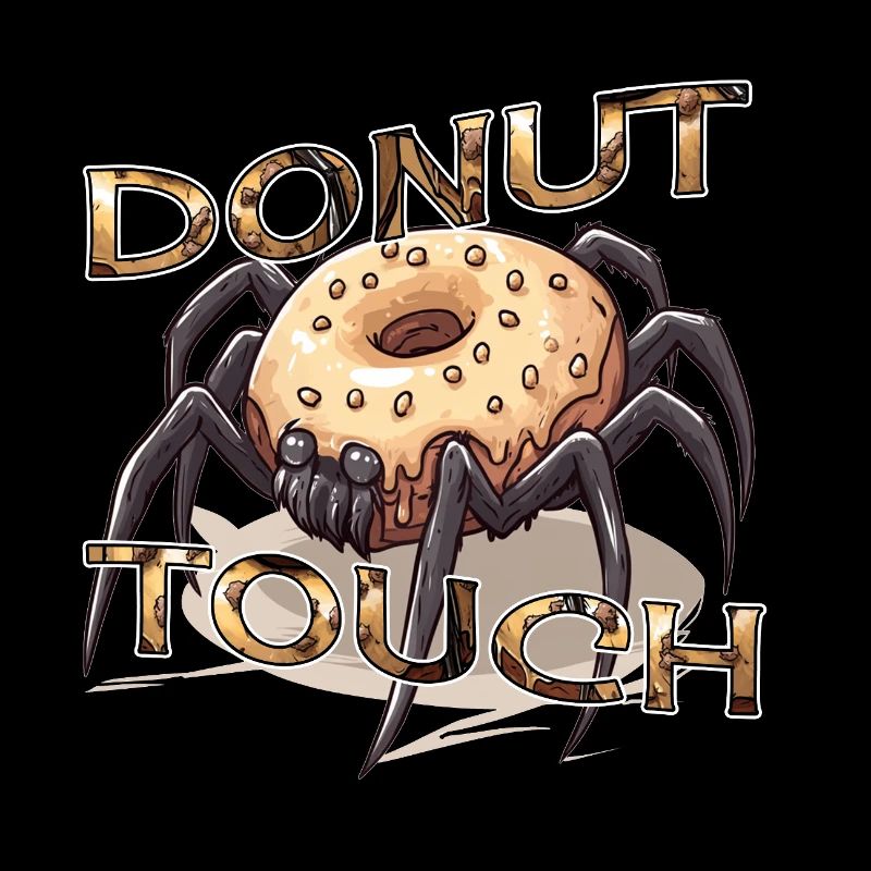 Donut Spider Jeu de mots drôle