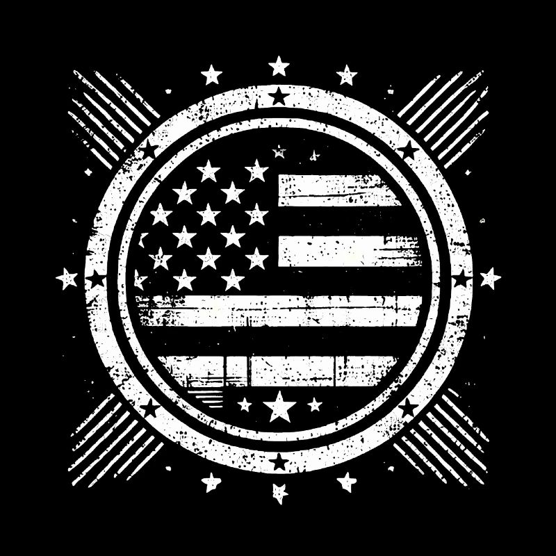 Drapeau en détresse Grunge Design