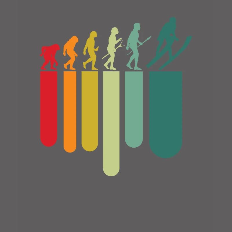 Vintage ski évolution