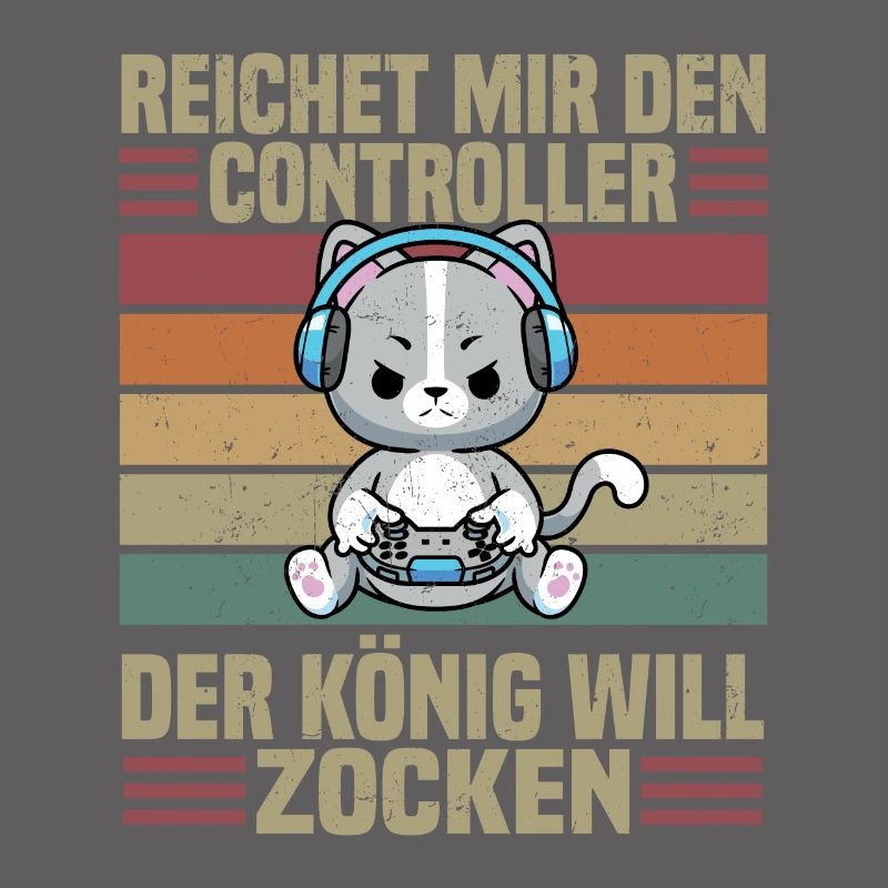 Reichet mir den Controller der König will zocken