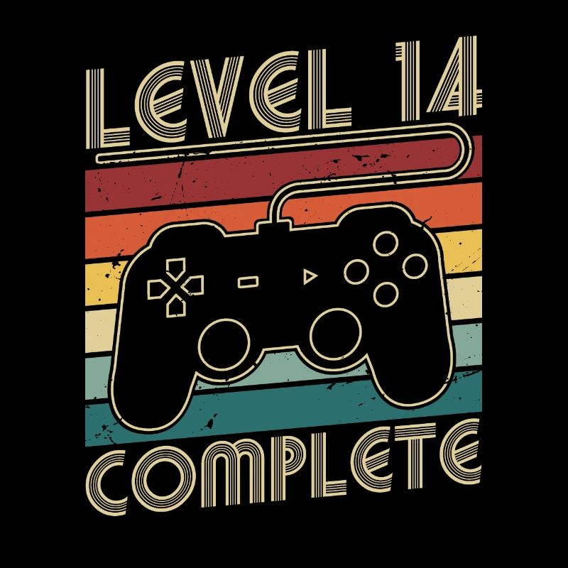 Niveau 14 Cadeau d’anniversaire complet pour les 14 ans