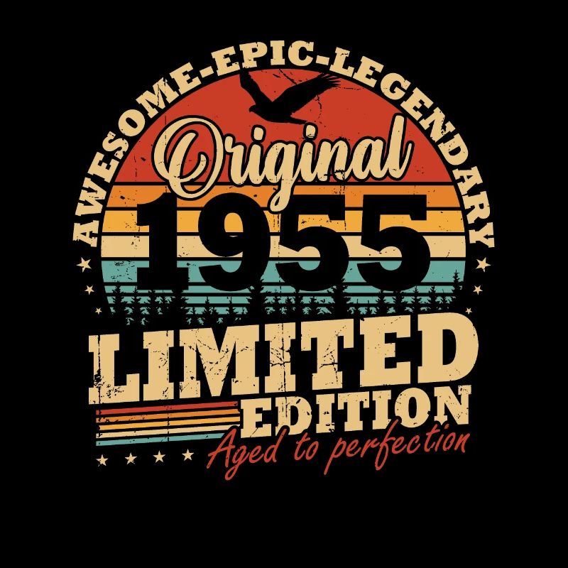 Original 1955 Vintage Birthday Gift Retro