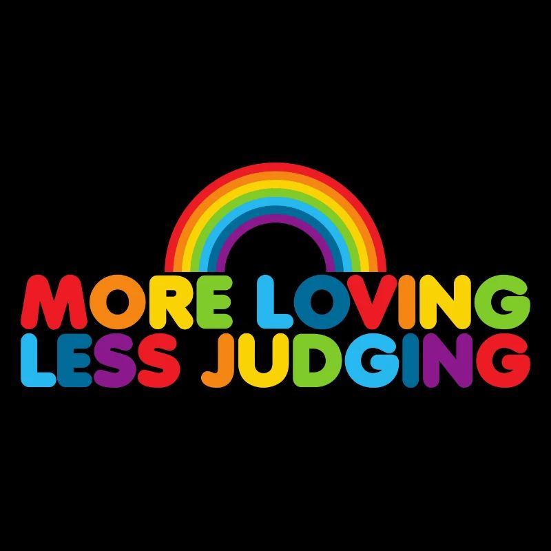 Womens Pride More Loving Less Judging