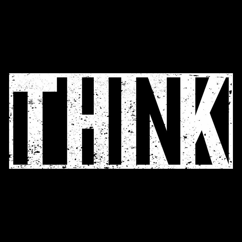 Déclaration de slogan Think