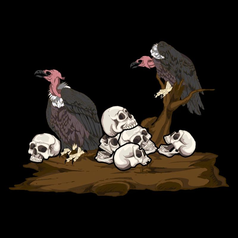 Oiseau de proie charognards cadeau vautour