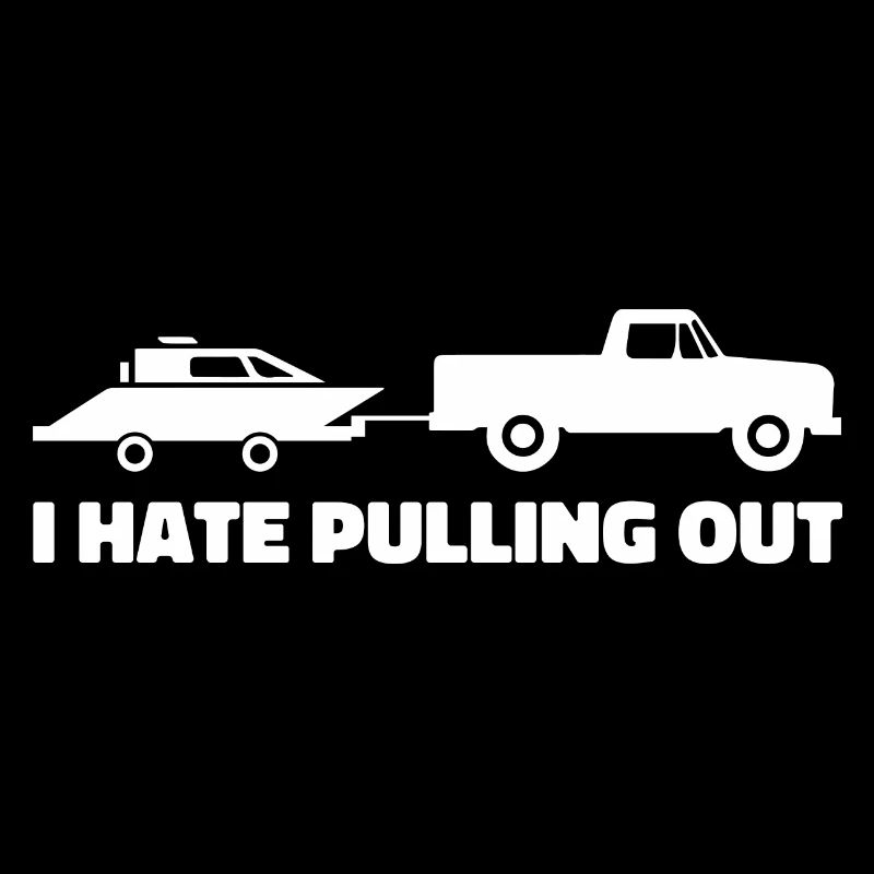 I Hate Pulling Out Retro Boating Boat Captain
