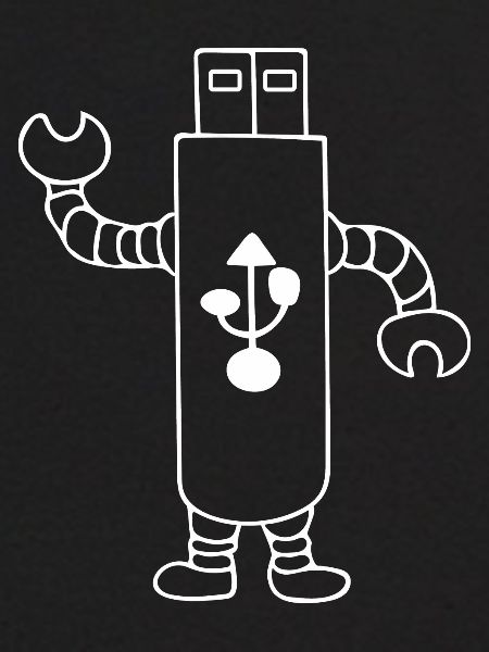 USB Roboter digital