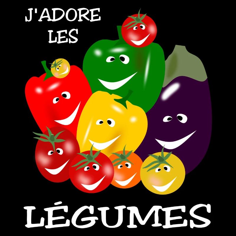 I love vegetables
