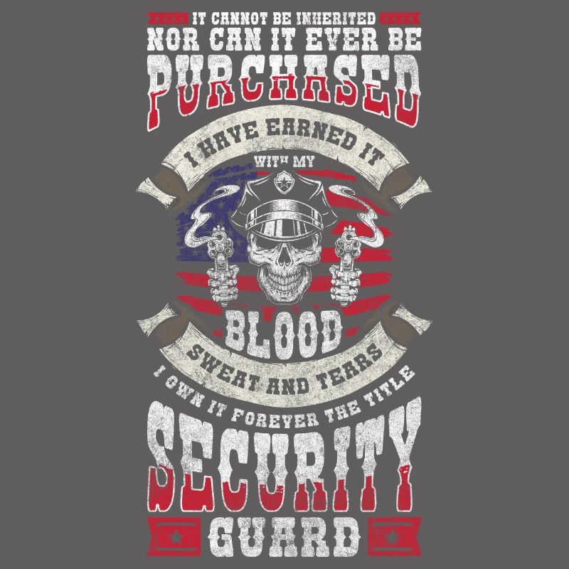 Security guard building sarcasm watching