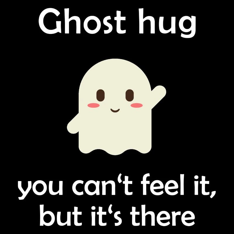 Ghost hug Halloween